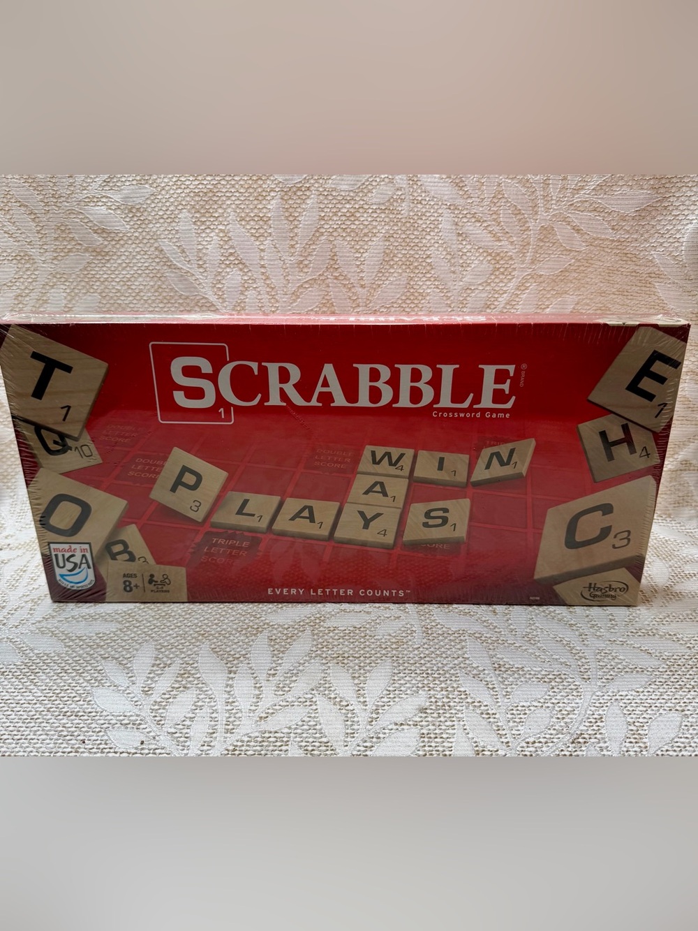 Scrabble Classic Crossword Game - New